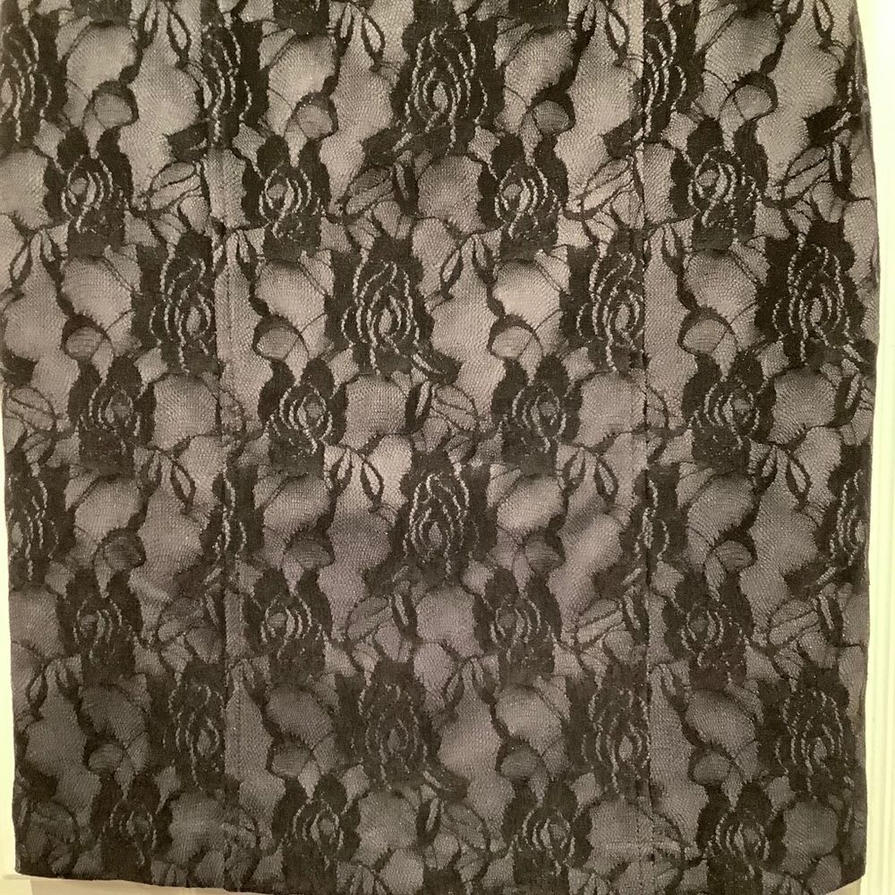 ‎STUDIO POINT BLACK LACE SKIRT - Picture 4 of 6
